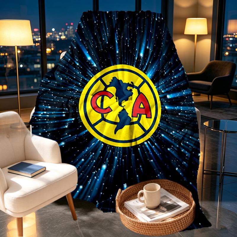 Club America Print Blanket - Soft & Comfortable, for Bedroom, Travel, Sofa, Home Decoration - Birthday Christmas Gift for Friend