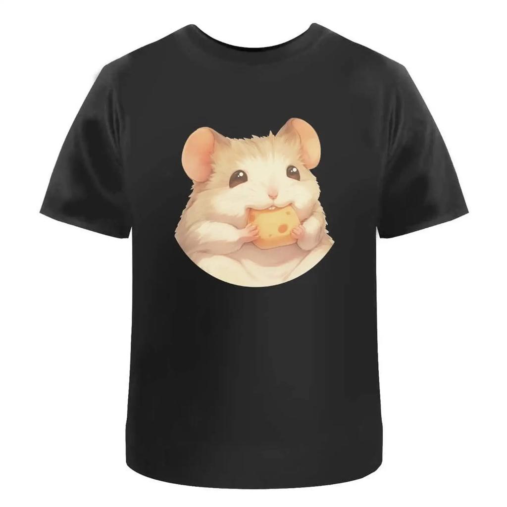 T Shirt Quot Cute Mouse Eating Cheese 100 Baumwolle S Xxl Ta053950 Vintage Slightly Unisex Graphic Stylish Homme