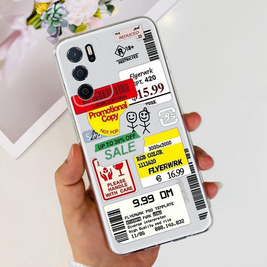 Чехол для Oppo A16 A16s Стильный окрашенный задний чехол Мягкий тонкий чехол для телефона для Oppo A16s OppoA16 s CPH2269 Coque Fundas Бампер Корпус