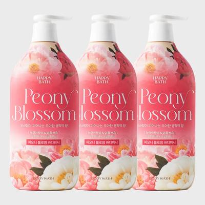Гель для душа "Розовый цветок" 900 г x 3 (По желанию)