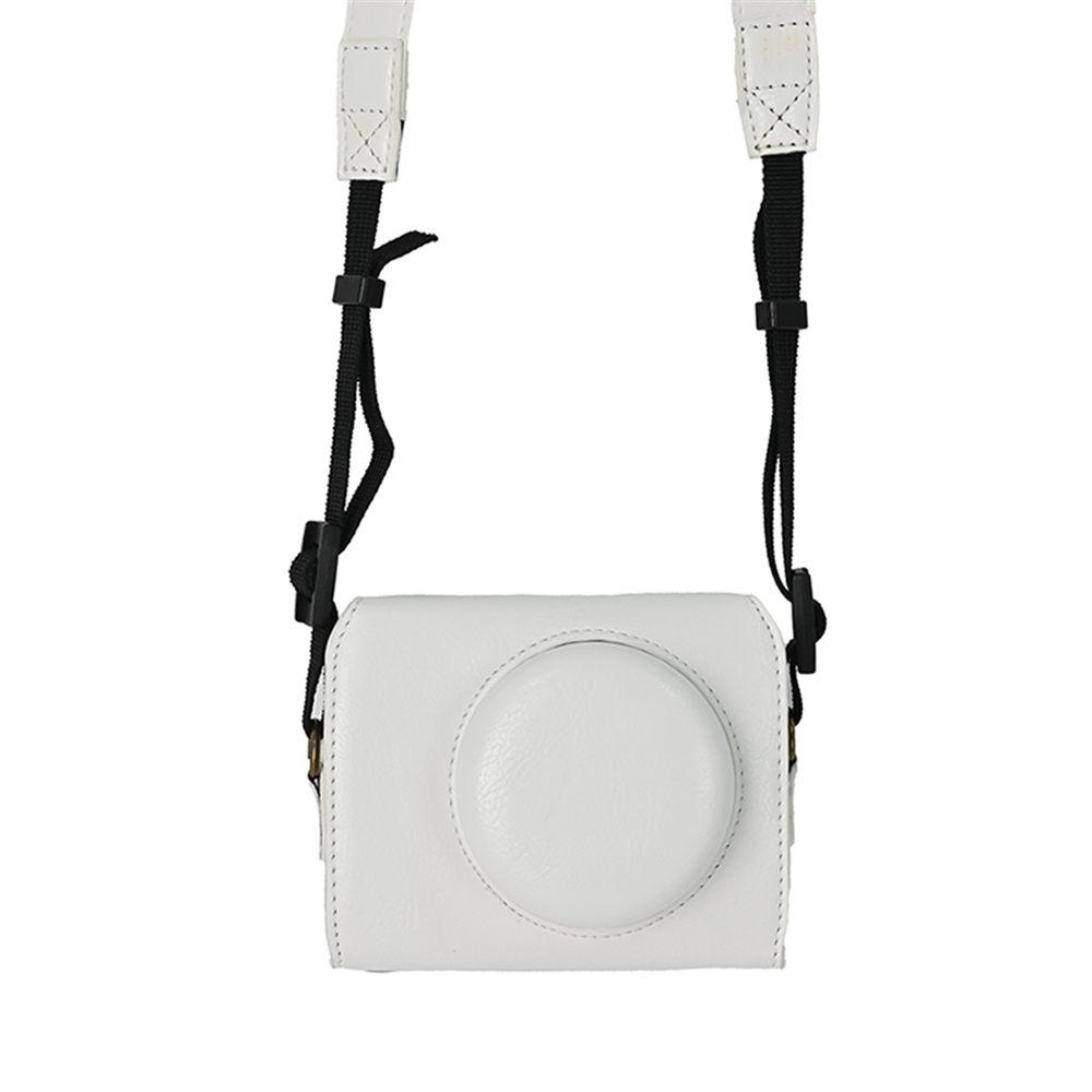 ZV1F Чехол-сумка из ПУ кожи для камеры Sony ZV-1F ZV1F, чехол на весь корпус с ремешком