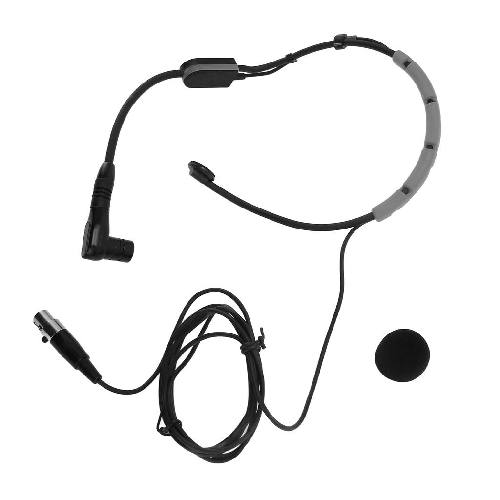 Hdworn Condenser Microphone Hydrophobic Structure Fitness Hdset Microphone for PGA31 SM31 SM35