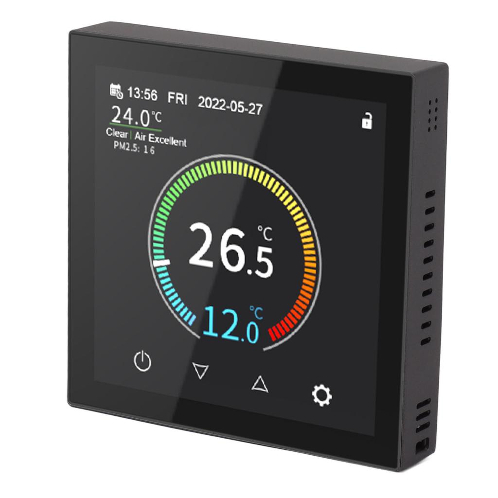 WiFi Smart Thermostat Цифровой термостат для отопления IPS-экран Настенное крепление Точный контроль температуры