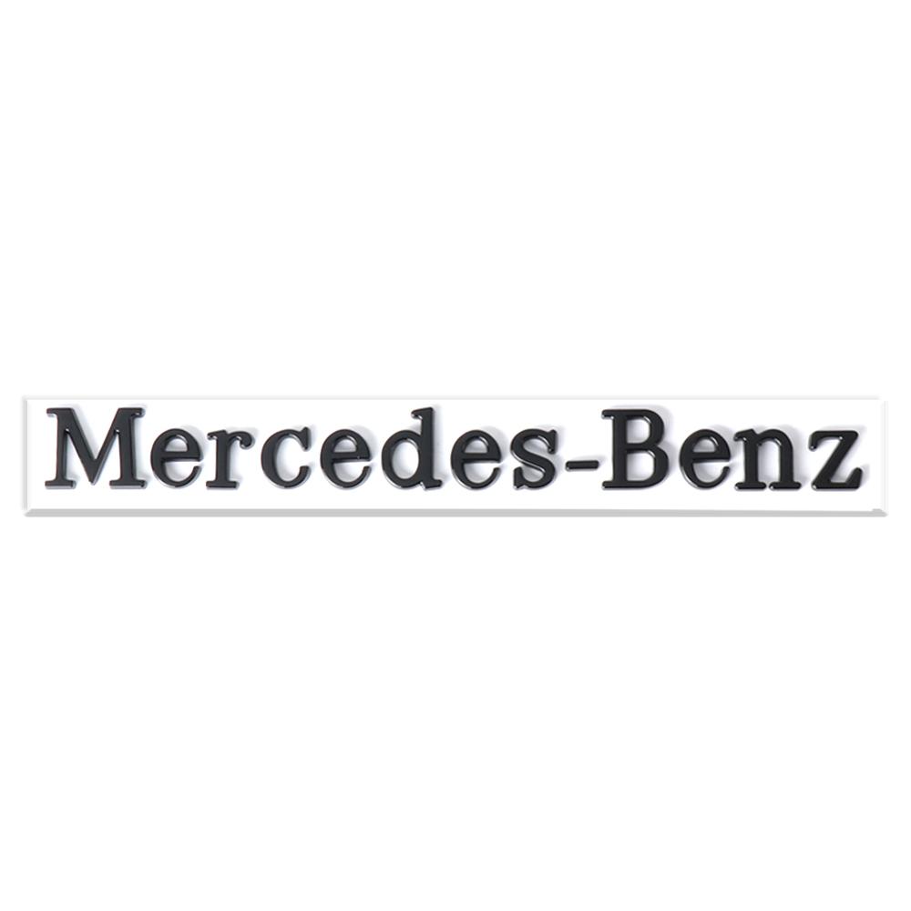 Car Sticker 3D ABS Rear Trunk Words Logo Decals For Mercedes Benz AMG A B C E M R G S Class GLA GL CLA CES CLS SLK GLK CLK