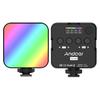 Andoer T64RGB Pocket Led Light Mini Video Lamp RGB Photography Light 2500K-9000K+/-200K Color