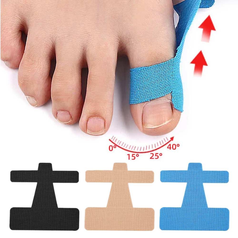 Готовые корректоры Hallux Valgus Эластичные фиксирующие ремешки для пальцев ног Аксессуары Лента для поддержки пальцев ног