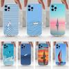 Чехол Парусник Для iPhone Max,14,16,X,13,XR,SE,12,15,Pro,17,Plus,11,XS,Mini Прозрачный Мягкий Чехол