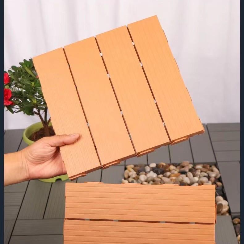 Взаимозаменяемое уличное ДПК покрытие: Влагостойкий, Дерево-пластик для балкона или террасы в скандинавском стиле.