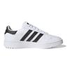 adidas Originals Team Court J Нескользящие Нескользящие Низкие Кеды для Скейтборда Белый Черный Подростковые EF6815