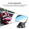 Adjustable Car Baby Rearview Mirror Baby Rear Seat Rearview Mirror 2 In 1 Mini Safety Child Baby Kids Convex View Mirror