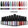 PHOENIXY 8ml Gel Nail Polish Bright Colorful Gel Lacquer Uv Gel Nail Long-lasting Gel Nail Polish Needed UV LED Soak-off Gel Nail Varnishes