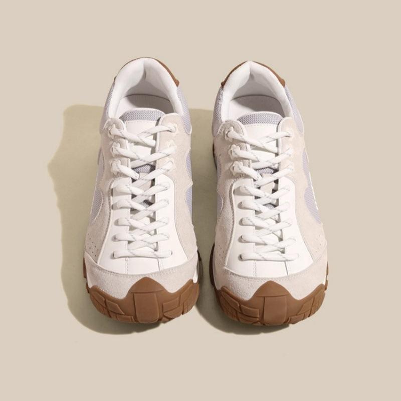 Ретро кроссовки для тренировок Форрест Гамп женские на платформе с цветочным принтом 2025 новые дышащие универсальные повседневные спортивные кроссовки для бега