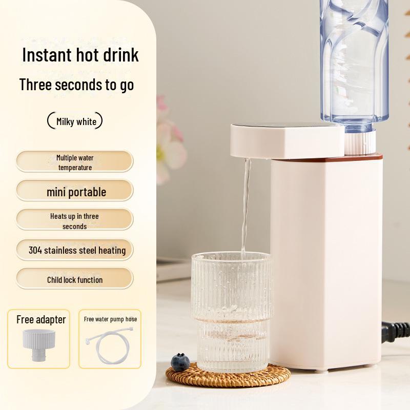 Компактный дорожный чайник: Диспенсер для мгновенного нагрева горячей воды для деловых поездок