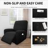 Waterproof Recliner Sofa Cover for Living Room Anti-Dust Non-Slip Stretch Reclining Chair Cover Lazy Boy Relax Armchair Slipcove