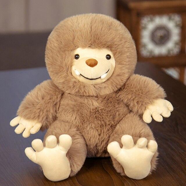 1pc 25cm Adorable Animal Plush Toys Kawaii Bigfoot Dolls Creative Little Monster Plush Pillow For Children Girls Birthday Gifts