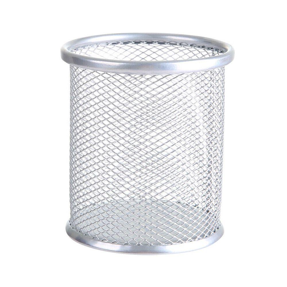 Multicolor Office/School Desk Tidy Storage Case Mesh Pen Pot Pen Holder Stationery Organiser