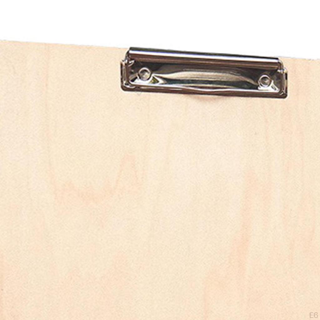 Портативный деревянный планшет для рисования с зажимом для художников и студентов