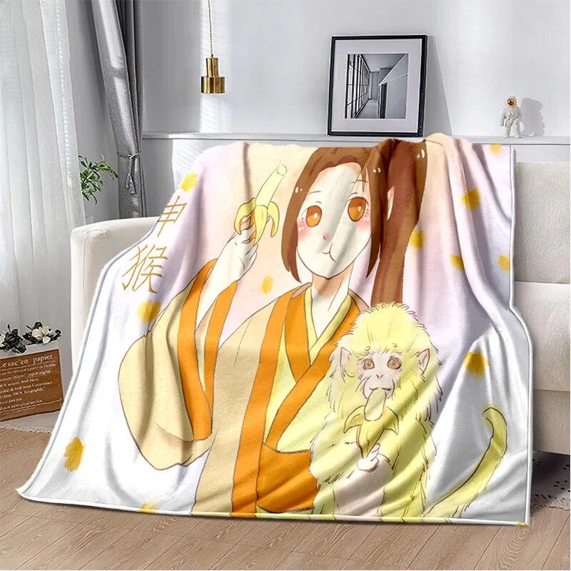 Двенадцать китайских знаков зодиака с узором Манта, чехол для дивана-кровати, мягкое одеяло, плед, мягкие теплые фланелевые одеяла, вентиляторы Gif