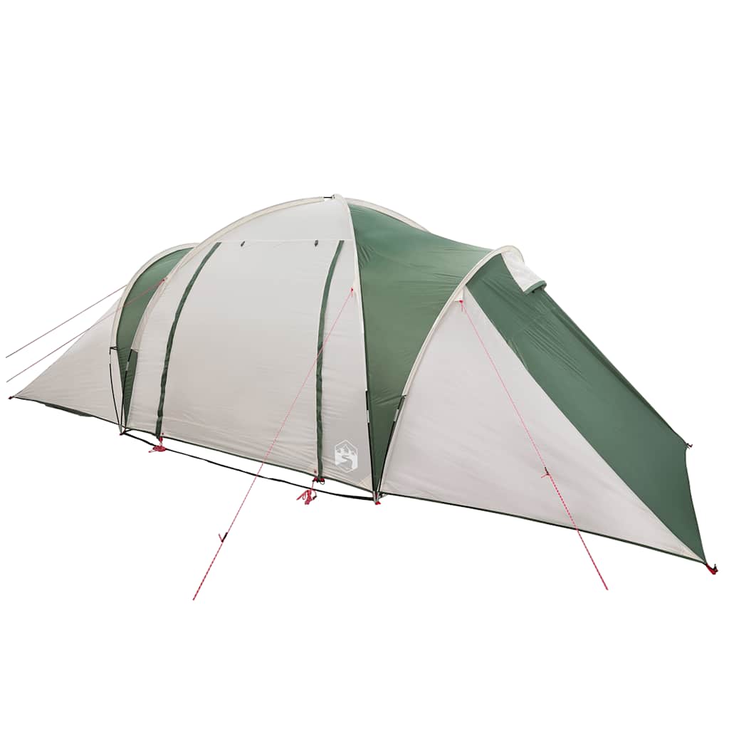 Dome Family Tent for 6 Persons Green Waterproof