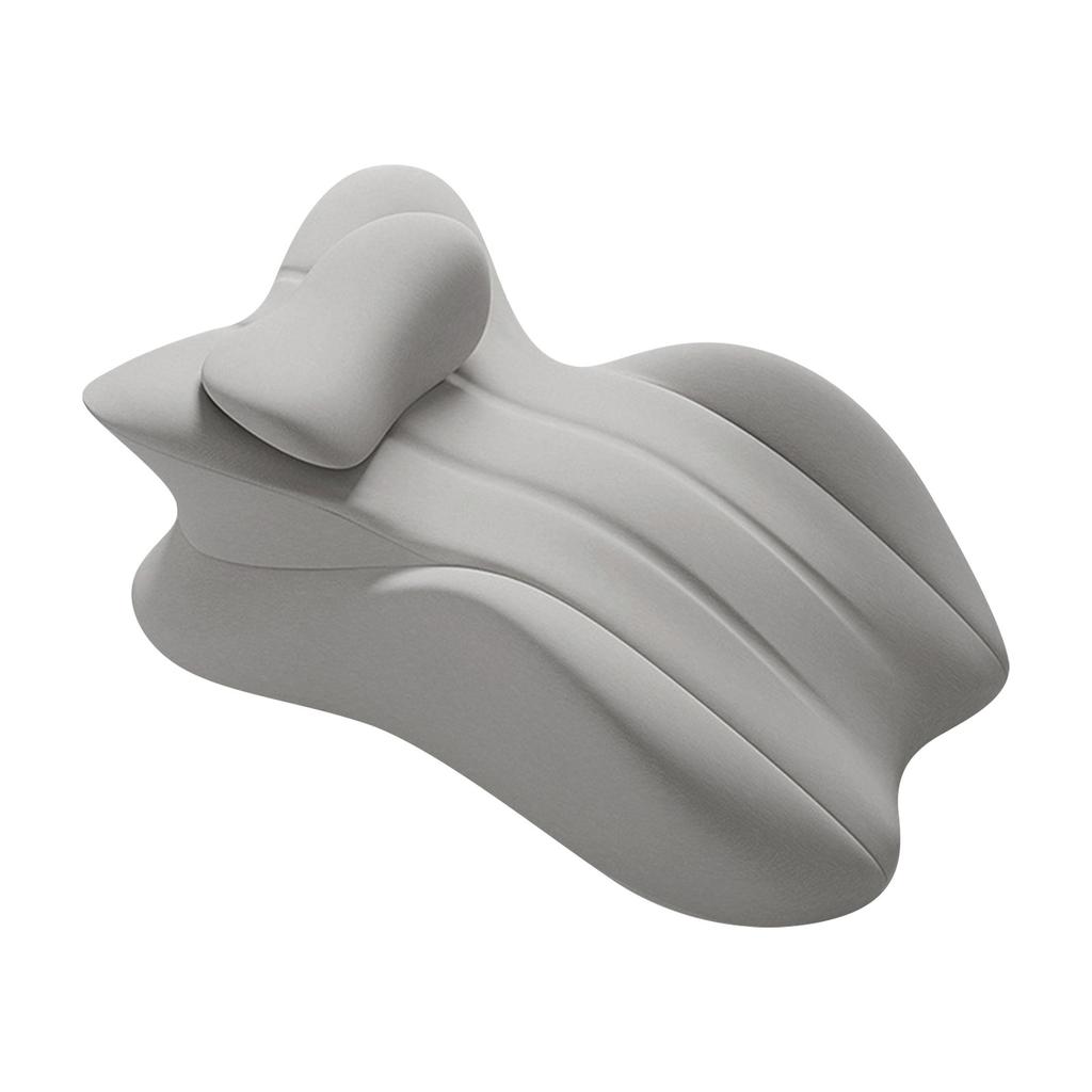 Сдержанная подушка для пар - Подушка-сиденье из пены с памятью, Подушка для изголовья кровати, Снимающая стресс для поддержки интимности, Подушка из плотной пены со съемным чехлом