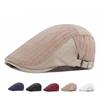 Летний тонкий дышащий сетчатый берет, мужские кепки газетчика, британская винтажная кепка, шляпы художников в стиле Гэтсби, шляпа водителя Ivy, Gorro Hombre Boina