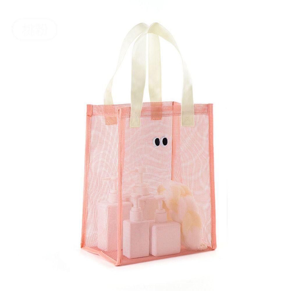 Пляжная сумка для хранения, сетчатая сумка, большая вместимость, сумка для мытья посуды, высококачественная косметичка для плавания