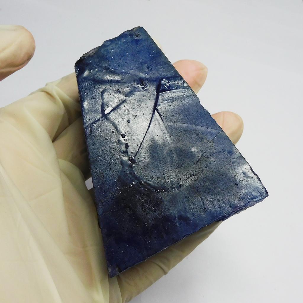 Natural Blue Sapphire Loose Gemstone Rough 1049.95 ct Uncut September Birthstone for Gem Collections