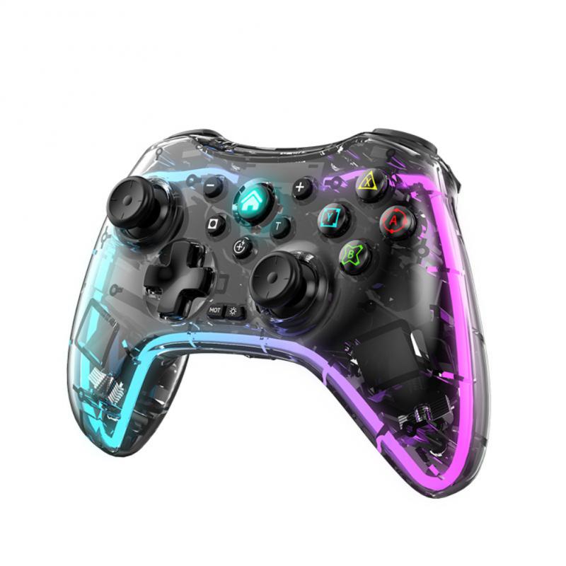 Геймпады для видеоигр, беспроводной контроллер RGB Pro, совместимый с Nintendo Switch/Switch Lite/Switch OLED/Android/IOS/Windows PC/Mobile