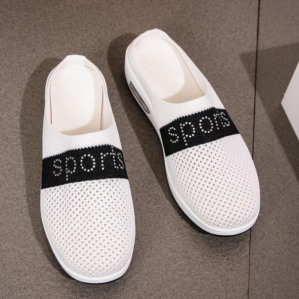 Женские тапочки на танкетке, тапочки премиум-класса, винтажные нескользящие повседневные женские туфли на платформе в стиле ретро, ортопедические сандалии больших размеров для диабетиков