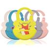 Baby Cute Animal Waterproof Adjustable Silicone Eating Feeding Bib Drawing Apron