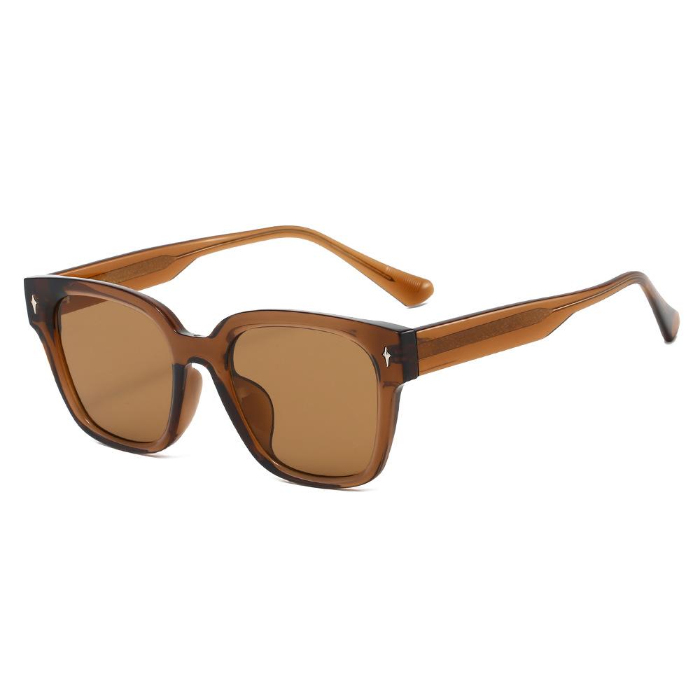 New European and American fashion pin sunglasses men's sunglasses women's TR pin glasses legs sunscreen sunglasses