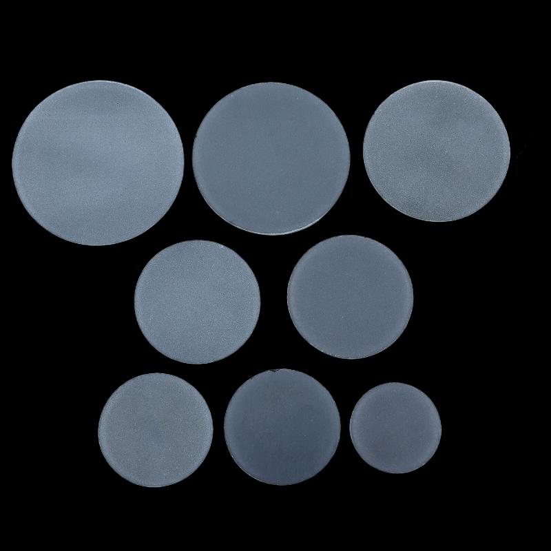 5 шт. Матовое Стекло Круглый Плоский Полупрозрачный Матовый Стеклянный Абажур Для Светодиодной Лампы Потолочного Света Фонарик