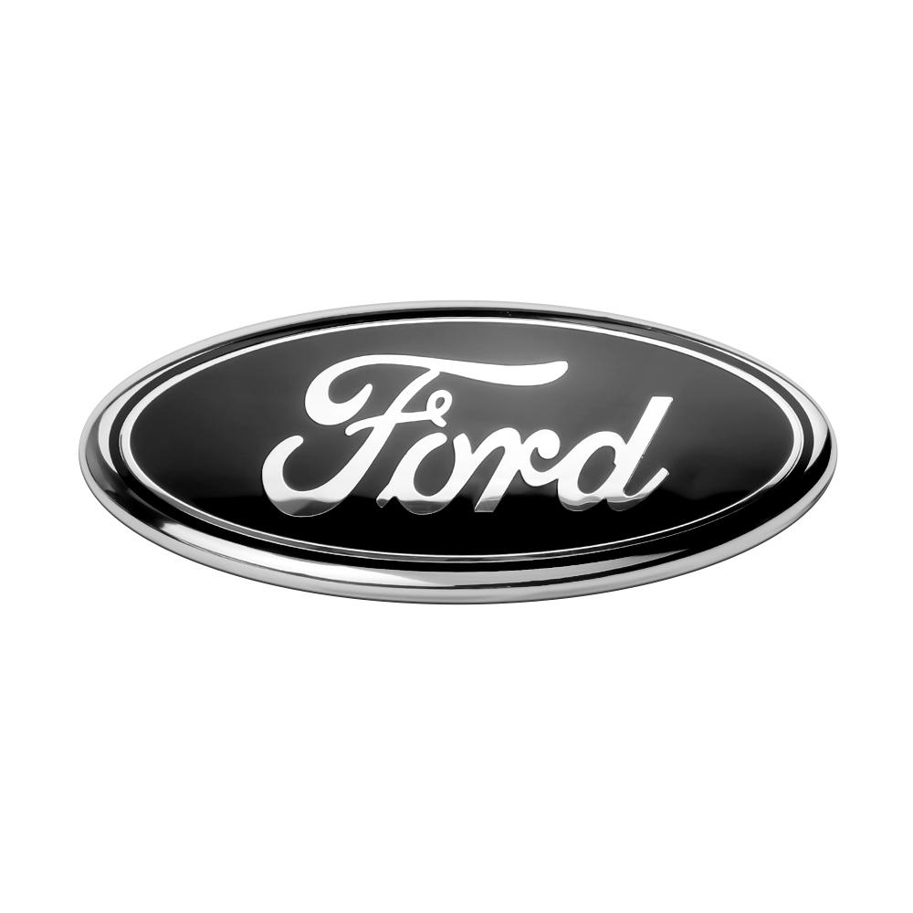 115/150/176/224mm Car Hood Front Grill Emblem Tail Trunk Logo Cover Decoration For Ford Mondeo Kuga Fiesta Ghia Focus ST Ranger
