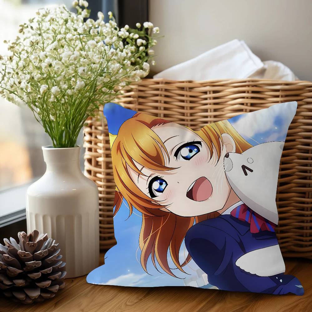 Аниме Love Live Косака Хонока Наволочки Домашнее Постельное Белье Декоративная Наволочка Свадебная Супер Мягкая Наволочка