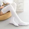Чулки Velvet Tall Extended Version, женские бархатные гольфы 65 см JK Black Stockings Base