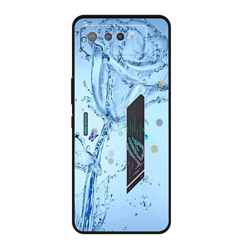 Чехол для Asus ROG Phone 6 Роскошный Силиконовый ТПУ Мягкий Чехол для Телефона для Asus ROG Phone 6 Pro Funda Rog6 Защитный Мультяшный Coque