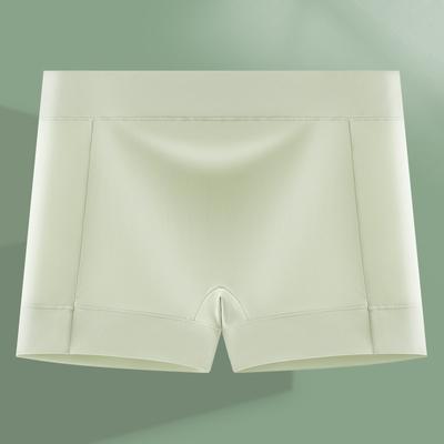 Большие размеры для женщин Plus Fat Ice Silk бесшовные защитные брюки-боксеры