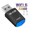 AX900 WiFi 6 USB WiFi Adapter 2.4G/5GHz 900Mbps Wireless Ethernet WiFi Network Card Drive Free USB Dongle for PC Win10/11