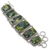 Gogunjula Gemstone Handmade Ethnic 925 Silver Bracelet 7-8" JCB353-80