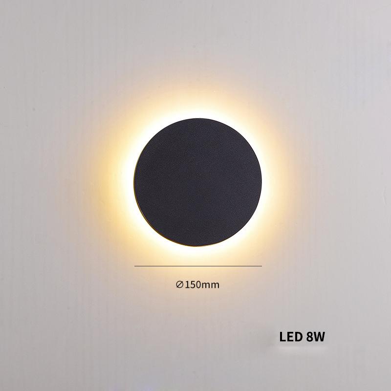 Настенный светильник наружный светодиодный IP65 110 В Освещение входной двери Освещение крыльца балкона Вход в сад Водонепроницаемый настенный светильник бра