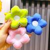Cloth Flower Bag Pendant Acrylic Chain Floral Lanyard Creative Fresh Backpack Decoration  Children
