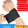 Эластичный самоклеящийся бандаж для запястья при растяжениях - Унисекс спортивный фитнес-бандаж