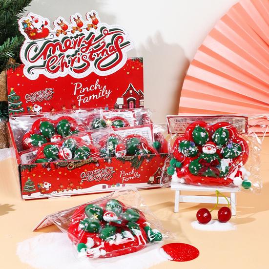 Рождественская игрушка для снятия стресса и беспокойства, большая игрушка для кошек, ущипни лапу