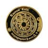 Golden Tarot Wishing Coin Lucky Coin Gold Plated Coin Sun Moonlight Constellation Commemorative Coin Love Coin