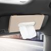 Car Tissue Box Car Sun Visor Tissue Box Holder Auto Interior Storage Mask Storage Box Decoration For Universal Car Accessories