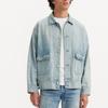 Levis Удобная джинсовая куртка с длинным рукавом в стиле колор-блок Мужские куртки Синий A7150-0003
