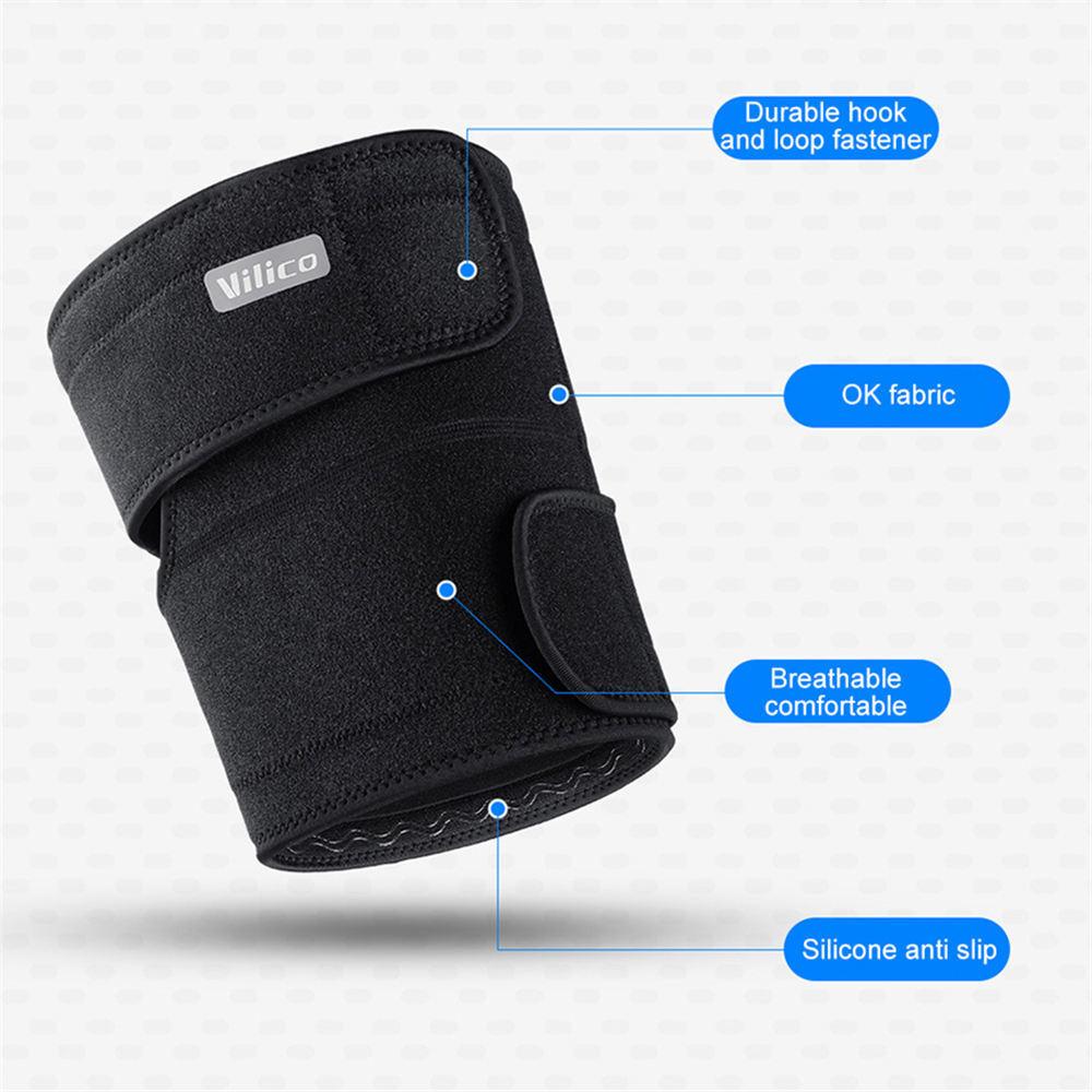 1 шт. Регулируемые наколенники, гетры, женские, мужские, для фитнеса, бега, эластичные, компрессионные, защита бедра, рукав для верхней части ноги, поддержка