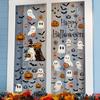 Halloween Window Stickers Living Room Glass Window Decoration Stickers Pvc Static Stickers