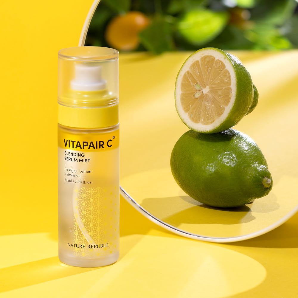 NATURE REPUBLIC Vitapea C Blending Serum Mist Lotion Toner Введение Жидкость (Природа республики) (80мл (Япония))
