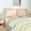 VidaXL Headboard 185.5x4x100 Cm Solid Pine Wood 817955